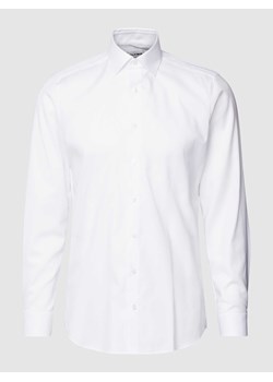 Koszula biznesowa o kroju body fit z kołnierzykiem typu kent ze sklepu Peek&Cloppenburg  w kategorii Koszule męskie - zdjęcie 168244255