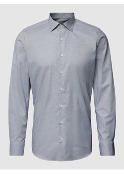 Koszula biznesowa o kroju body fit z kołnierzykiem typu kent ze sklepu Peek&Cloppenburg  w kategorii Koszule męskie - zdjęcie 168244265