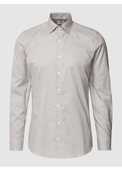 Koszula biznesowa o kroju body fit z kołnierzykiem typu kent ze sklepu Peek&Cloppenburg  w kategorii Koszule męskie - zdjęcie 168244398