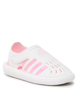 Sandały adidas Summer Closed Toe Water Sandals H06320 Cloud White/Beam Pink/Clear Pink ze sklepu eobuwie.pl w kategorii Sandały dziecięce - zdjęcie 168247037