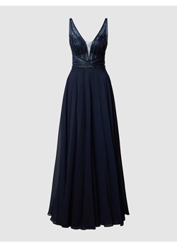 Sukienka wieczorowa z obszyciem cekinami ze sklepu Peek&Cloppenburg  w kategorii Sukienki - zdjęcie 168247256