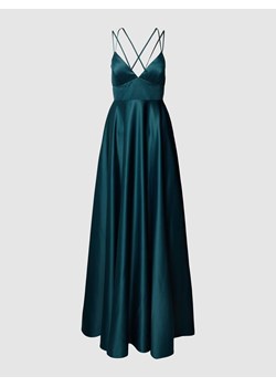 Sukienka koktajlowa ze skrzyżowanymi,cienkimi ramiączkami ze sklepu Peek&Cloppenburg  w kategorii Sukienki - zdjęcie 168247316