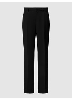 Spodnie z elastycznym pasem model ‘Bella’ ze sklepu Peek&Cloppenburg  w kategorii Spodnie damskie - zdjęcie 168247328