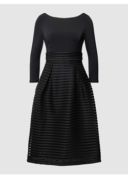 Sukienka koktajlowa o długości do kolan z ażurowym wzorem ze sklepu Peek&Cloppenburg  w kategorii Sukienki - zdjęcie 168247379