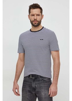 Calvin Klein t-shirt bawełniany męski kolor czarny wzorzysty ze sklepu ANSWEAR.com w kategorii T-shirty męskie - zdjęcie 168250845