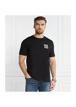 HUGO T-shirt Detzington241 | Regular Fit ze sklepu Gomez Fashion Store w kategorii T-shirty męskie - zdjęcie 168253298