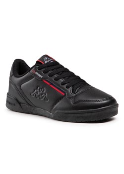 Sneakersy Kappa 242765 Black/Red 1120 ze sklepu eobuwie.pl w kategorii Buty sportowe męskie - zdjęcie 168255138