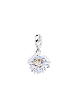 Beads srebrny pokryty emalią - kwiat - Dots ze sklepu YES.pl w kategorii Zawieszki - zdjęcie 168257038