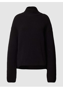 Sweter z dzianiny z obniżonymi ramionami ze sklepu Peek&Cloppenburg  w kategorii Swetry damskie - zdjęcie 168257846