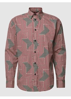 Koszula casualowa o kroju regular fit z graficznym wzorem ze sklepu Peek&Cloppenburg  w kategorii Koszule męskie - zdjęcie 168257905