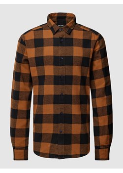Koszula casualowa ze wzorem w kratkę model ‘GUDMUND’ ze sklepu Peek&Cloppenburg  w kategorii Koszule męskie - zdjęcie 168258208