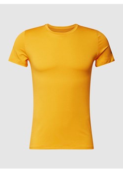 T-shirt w jednolitym kolorze model ‘Tencel’ ze sklepu Peek&Cloppenburg  w kategorii T-shirty męskie - zdjęcie 168258647