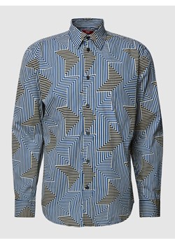 Koszula casualowa o kroju regular fit z graficznym wzorem ze sklepu Peek&Cloppenburg  w kategorii Koszule męskie - zdjęcie 168258778