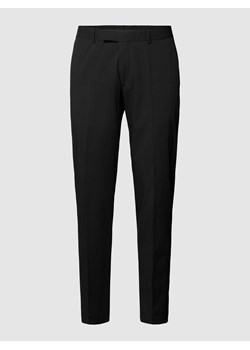 Spodnie od garnituru o kroju slim fit granatowe Strellson ze sklepu Peek&Cloppenburg  w kategorii Spodnie męskie - zdjęcie 168258779