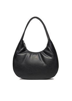 Torebka Calvin Klein Ck Must Soft Large Shoulder Bag K60K611747 Czarny ze sklepu eobuwie.pl w kategorii Torebki hobo - zdjęcie 168265258