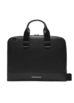 Torba na laptopa Calvin Klein Modern Bar Slim Laptop Bag Mono K50K511529 Ck Mono Perf Black 0GK ze sklepu eobuwie.pl w kategorii Torby na laptopa - zdjęcie 168265309