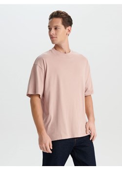 Sinsay - Koszulka oversize - różowy ze sklepu Sinsay w kategorii T-shirty męskie - zdjęcie 168268696