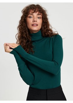 Sinsay - Sweter z golfem - zielony ze sklepu Sinsay w kategorii Swetry damskie - zdjęcie 168268876