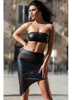 Rockowa spódniczka lateksowa Skirt V-10589, Kolor czarny, Rozmiar L, Axami ze sklepu Intymna w kategorii Spódnice - zdjęcie 168271479