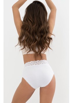Figi damskie z wysokim stanem białe Jamajka, Kolor biały, Rozmiar M, Italian Fashion - id: 182032 - marki Italian Fashion - 168271508 Figi damskie z wysokim stanem białe Jamajka, Kolor biały, Rozmiar M, Italian Fashion ze sklepu Intymna w kategorii Majtki damskie - zdjęcie 168271508