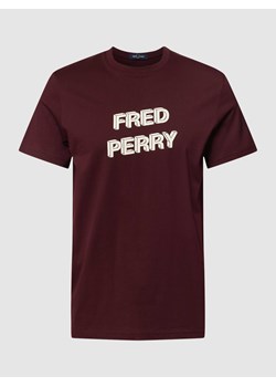 T-shirt z nadrukiem z logo ze sklepu Peek&Cloppenburg  w kategorii T-shirty męskie - zdjęcie 168271616