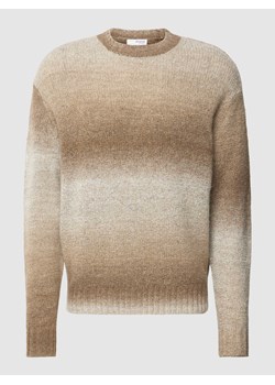 Sweter z dzianiny z cieniowaniem model ‘GAARD’ ze sklepu Peek&Cloppenburg  w kategorii Swetry męskie - zdjęcie 168271638