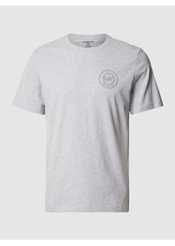 T-shirt z bawełny z nadrukiem z logo ze sklepu Peek&Cloppenburg  w kategorii T-shirty męskie - zdjęcie 168272328