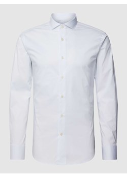 Koszula biznesowa o kroju slim fit z kołnierzykiem typu cutaway model ‘FARRELL’ ze sklepu Peek&Cloppenburg  w kategorii Koszule męskie - zdjęcie 168272339