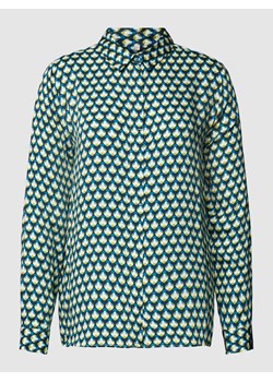 Bluzka z wiskozy ze wzorem na całej powierzchni ze sklepu Peek&Cloppenburg  w kategorii Koszule damskie - zdjęcie 168272617