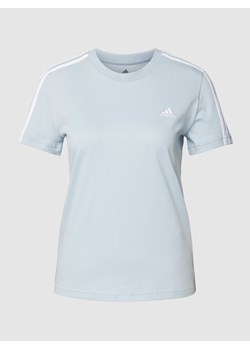 T-shirt z charakterystycznymi dla marki paskami w kontrastowym kolorze ze sklepu Peek&Cloppenburg  w kategorii Bluzki damskie - zdjęcie 168273808