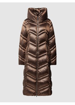 Płaszcz puchowy z kapturem ze sklepu Peek&Cloppenburg  w kategorii Płaszcze damskie - zdjęcie 168273847