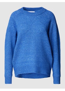 Sweter z dzianiny z fakturowanym wzorem model ‘LULU’ ze sklepu Peek&Cloppenburg  w kategorii Swetry damskie - zdjęcie 168273887