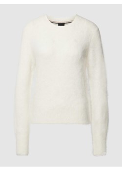 Sweter z dzianiny z okrągłym dekoltem model ‘Fleuretty’ ze sklepu Peek&Cloppenburg  w kategorii Swetry damskie - zdjęcie 168274116