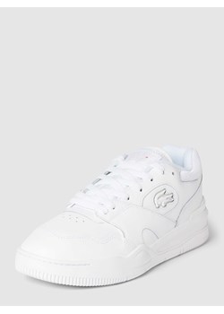 Sneakersy ze skóry w jednolitym kolorze ze sklepu Peek&Cloppenburg  w kategorii Trampki damskie - zdjęcie 168274297