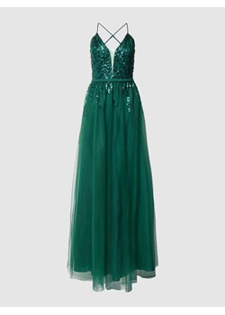 Sukienka wieczorowa z obszyciem cekinami ze sklepu Peek&Cloppenburg  w kategorii Sukienki - zdjęcie 168275859