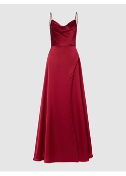 Sukienka wieczorowa z rozcięciem ze sklepu Peek&Cloppenburg  w kategorii Sukienki - zdjęcie 168280009
