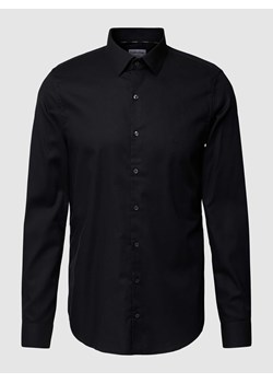 Koszula biznesowa o kroju slim fit w jednolitym kolorze model ‘Bari’ ze sklepu Peek&Cloppenburg  w kategorii Koszule męskie - zdjęcie 168280136