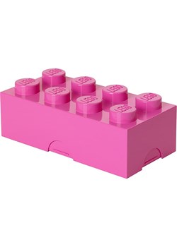 LEGO Pojemnik &quot;Classic Brick 8&quot; w kolorze różowym na lunch - 20 x 7,3 x 10 cm ze sklepu Limango Polska w kategorii Zabawki - zdjęcie 168281756