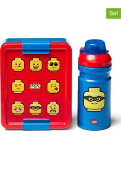 LEGO 2-częściowy zestaw &quot;Iconic&quot; w kolorze niebiesko-czerwonym na lunch ze sklepu Limango Polska w kategorii Zabawki - zdjęcie 168281795