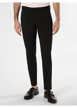 Strellson Spodnie Mężczyźni Slim Fit czarny jednolity ze sklepu vangraaf w kategorii Spodnie męskie - zdjęcie 168282379