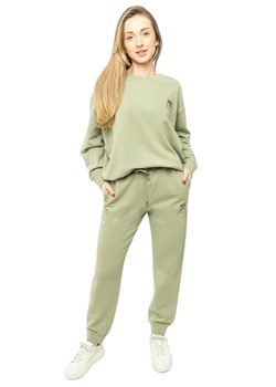 spodnie damskie pinko 100371 a1n7 zielony ze sklepu Royal Shop w kategorii Spodnie damskie - zdjęcie 168283369