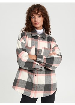 Sinsay - Kurtka koszulowa w kratę - wielobarwny ze sklepu Sinsay w kategorii Kurtki damskie - zdjęcie 168284157