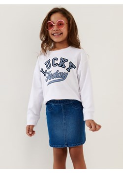 Sinsay - Komplet: bluza i spódniczka - biały ze sklepu Sinsay w kategorii Komplety dziewczęce - zdjęcie 168284169