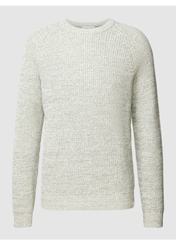 Sweter z dzianiny z wzorem warkocza ze sklepu Peek&Cloppenburg  w kategorii Swetry męskie - zdjęcie 168292247