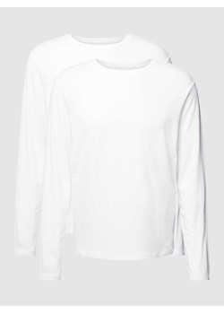 Bluzka z długim rękawem i okrągłym dekoltem w zestawie 2 szt. ze sklepu Peek&Cloppenburg  w kategorii Podkoszulki męskie - zdjęcie 168292295