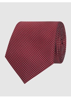 Krawat jedwabny ze wzorem na całej powierzchni ze sklepu Peek&Cloppenburg  w kategorii Krawaty - zdjęcie 168292377