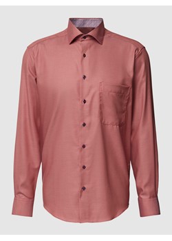Koszula biznesowa o kroju comfort fit z kołnierzykiem typu kent ze sklepu Peek&Cloppenburg  w kategorii Koszule męskie - zdjęcie 168292597