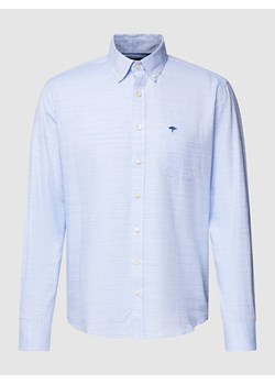 Koszula casualowa o kroju slim fit z wyhaftowanym logo ze sklepu Peek&Cloppenburg  w kategorii Koszule męskie - zdjęcie 168292727