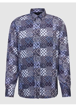 Koszula casualowa z lyocellu ze wzorem na całej powierzchni ze sklepu Peek&Cloppenburg  w kategorii Koszule męskie - zdjęcie 168292745