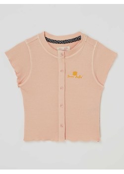T-shirt z listwą guzikową model ‘Henrieke’ ze sklepu Peek&Cloppenburg  w kategorii Bluzki dziewczęce - zdjęcie 168293026